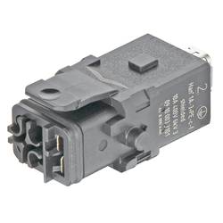 HARTING 09100033101 Stifteinsatz Han® 1A 3 + PE Crimpen 1 St.