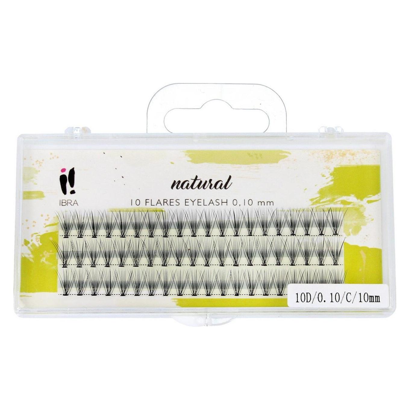 Ibra Tufts Of False Eyelashes 0.10 C-10Mm (Künstliche Wimpern) (35559859)