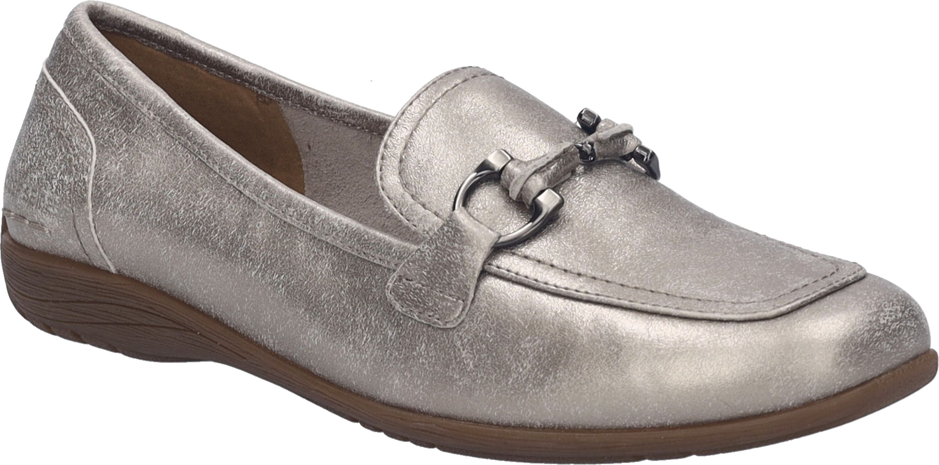 Ballerina JOSEF SEIBEL "Fenja 34, champagner", Damen, Gr. 36, beige (champagner), Obermaterial: 100% Rindsleder Leather cow., Schuhe Ballerina