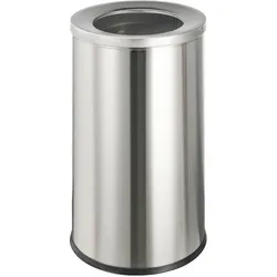 Elevar SP-SWB-001 SP-13503828 Abfalleimer 50 l (Ø x H) 380 mm x 730 mm Edelstah, Abfalleimer, Silber
