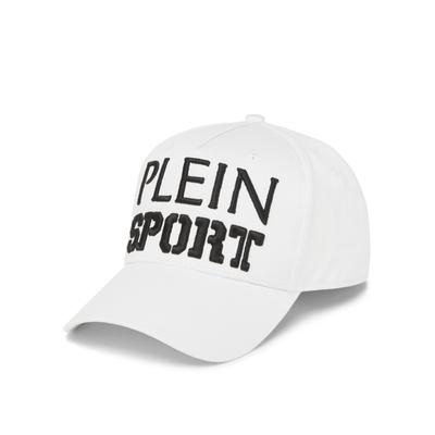 Baseball Cap PLEIN SPORT "Baseballkappe", Jungen, weiß (01, weiß), Caps