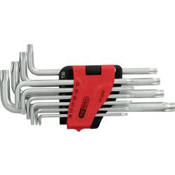 KS Tools 151.4820 TX Winkelschraubendreher-Set TB 8, TB 10, TB 15, TB 20, TB 25, TB 27, TB 30, TB 40, TB 45, TB 50 10teilig