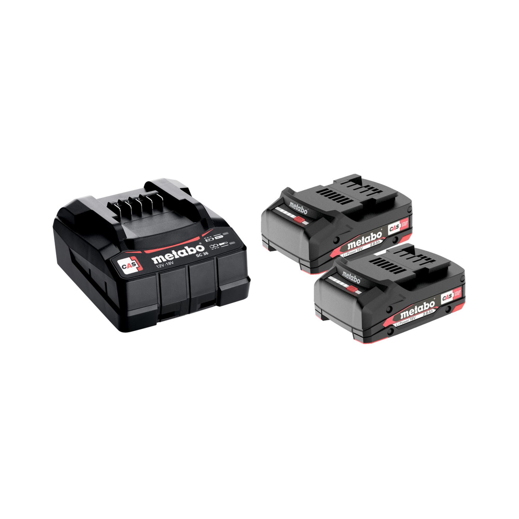 Metabo Basis-Set 2 x 2.0 Ah (685161000)