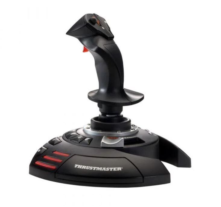 Thrustmaster T-Flight Stick X Joystick 12 Tasten kabelgebunden - für PC, PS3 4160526