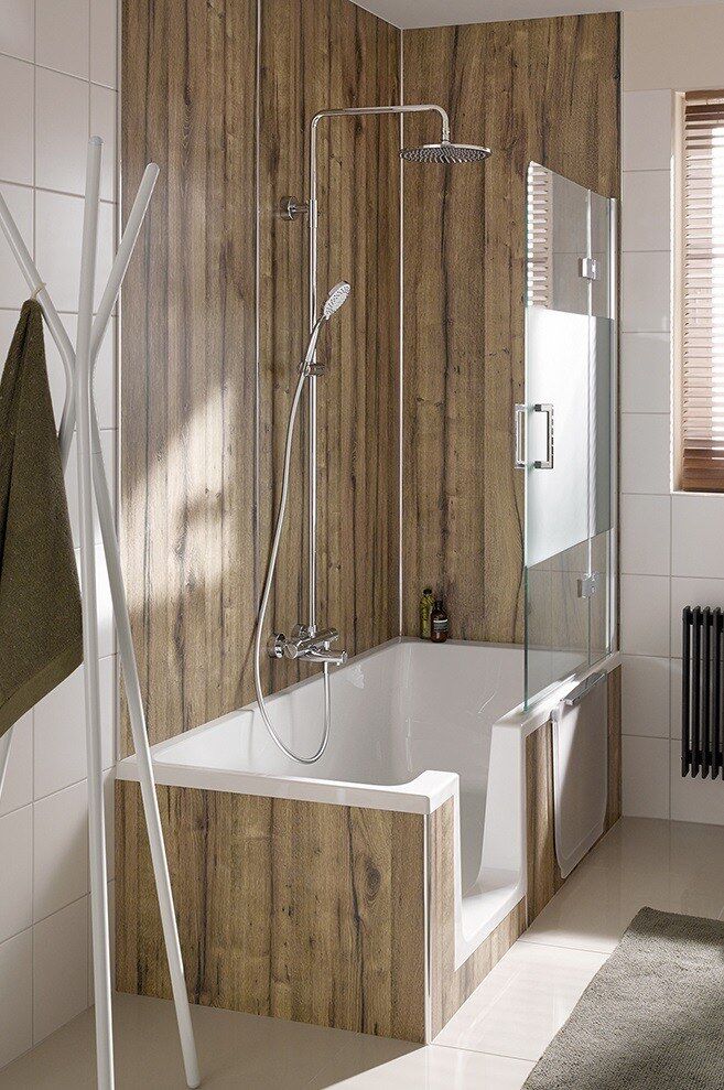 HSK Duschkabinenbau KG HSK Duschbadewanne Dobla, 160x75cm, Einstieg links, 540160 540160