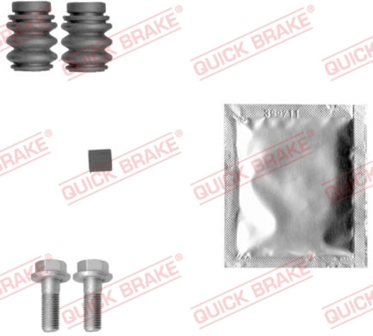 Zubehörsatz, Scheibenbremsbelag QUICK BRAKE 113-1434