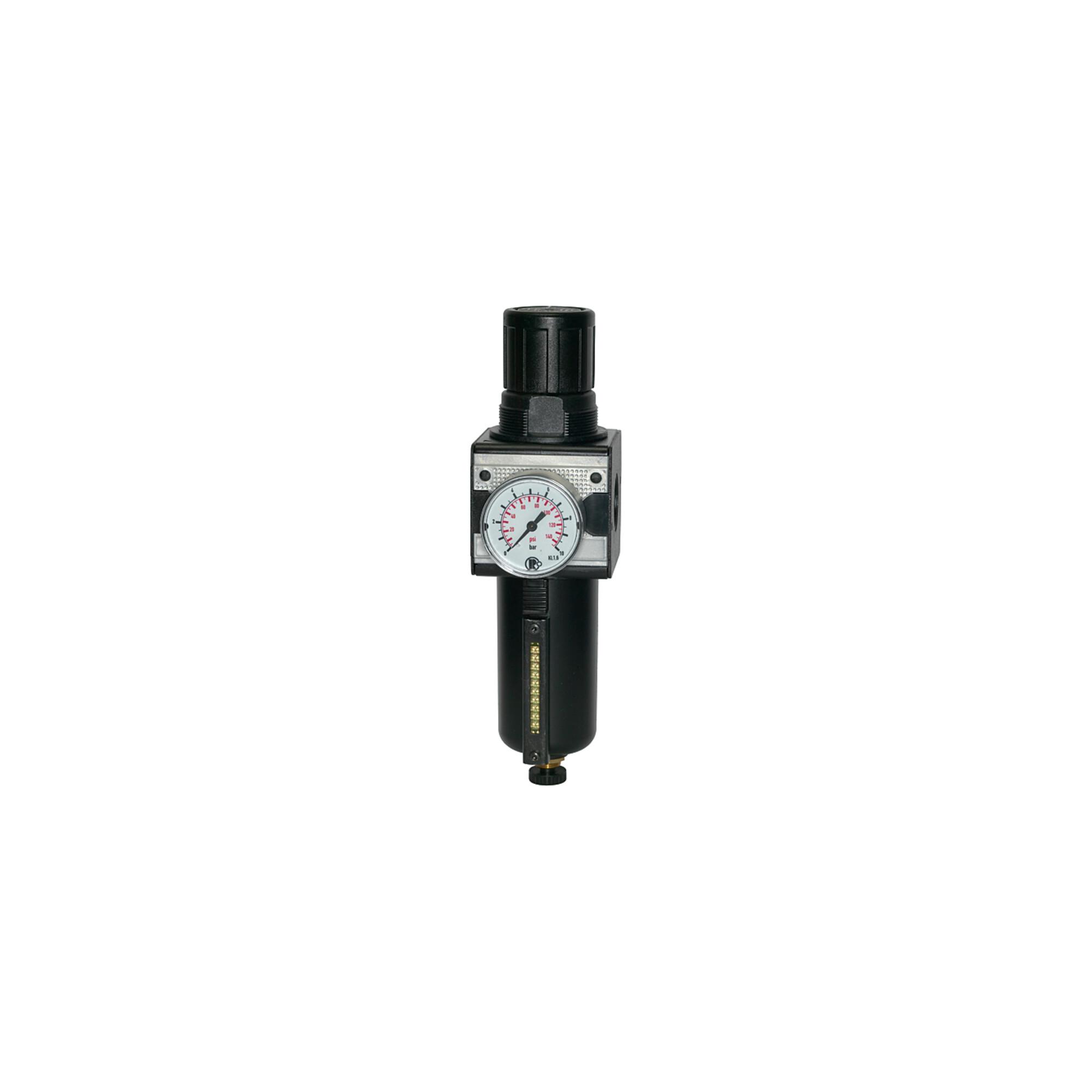 Riegler Filterregler »multifix «, Metallbehälter u. Sichtrohr, BG 3, G 3/4 (C 34 M-SR)