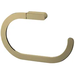 Bisk, Handtuchhalter + Handtuchhaken, Nature Gold