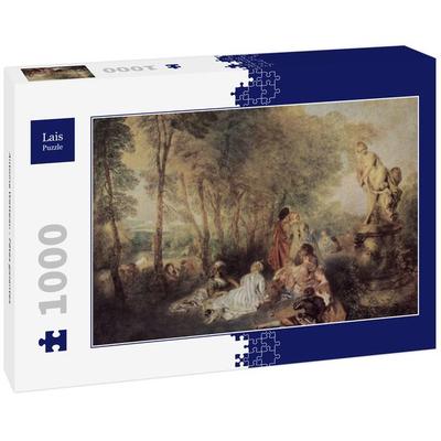 Lais Puzzle Antoine Watteau - Fêtes galantes 1000 Teile