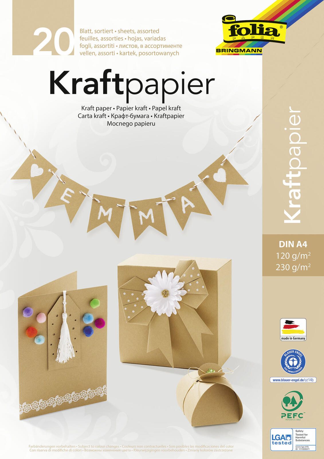 folia Tonpapier DIN A4 698
