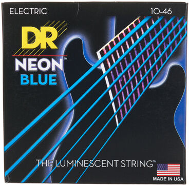 DR Strings Neon Blue NBE-10