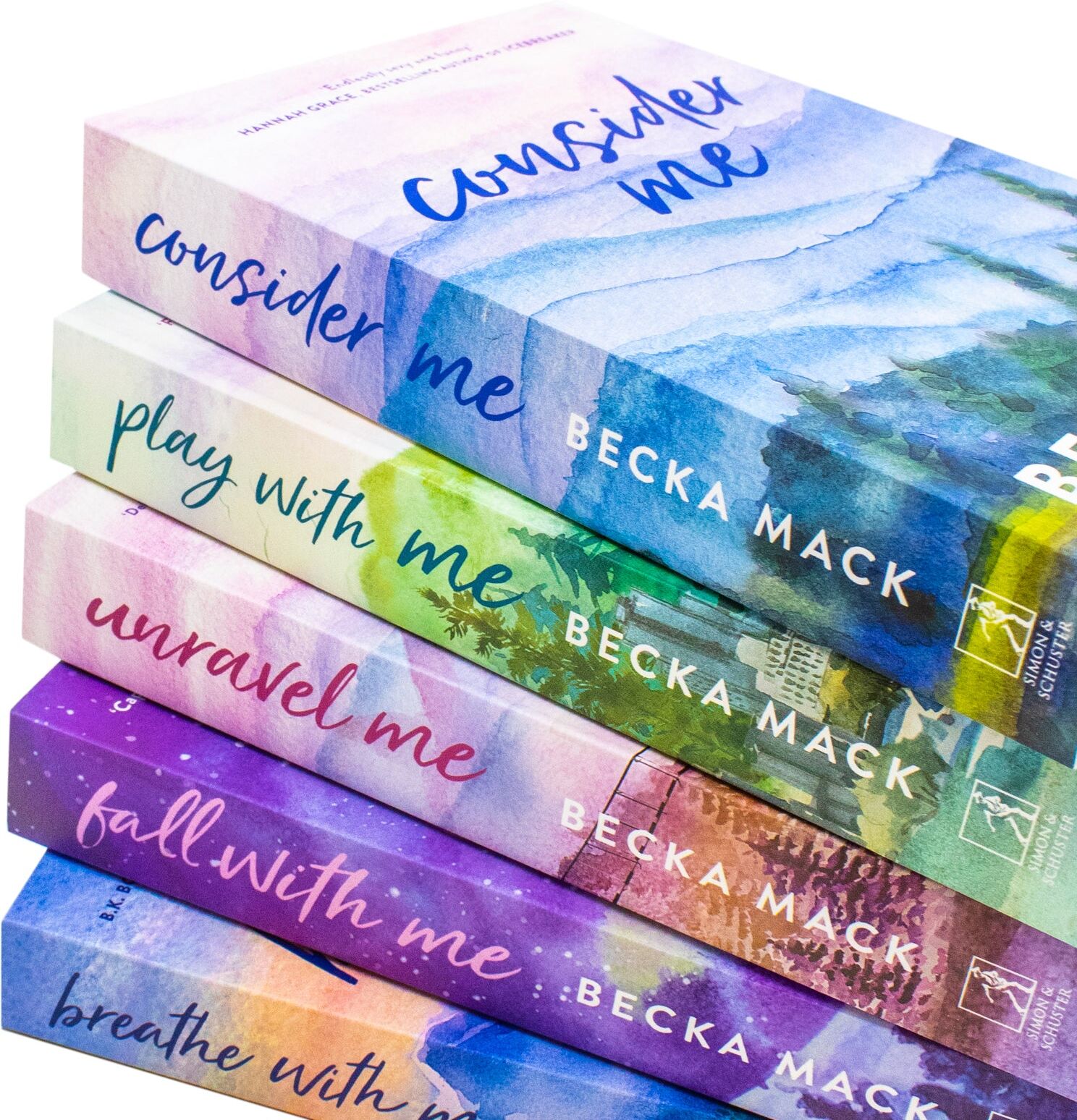 Simon and Schuster UK Ltd Playing For Keeps Series by Becka Mack 5 Books Collection (Consider Me, Play with Me, Unravel Me, Fall With Me & Breathe with Me)