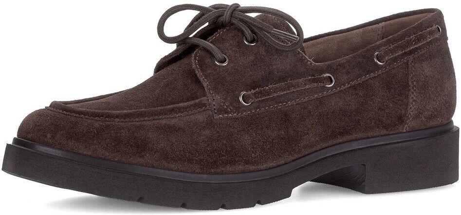 Mokassin GABOR "Mokassin", Damen, Gr. 37, braun, Schuhe Mokassin