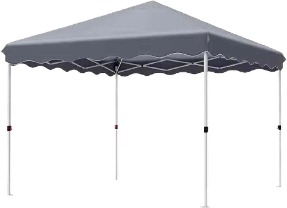 Gazebo Pergola Paviljoen Partytent Zwart 3x3m