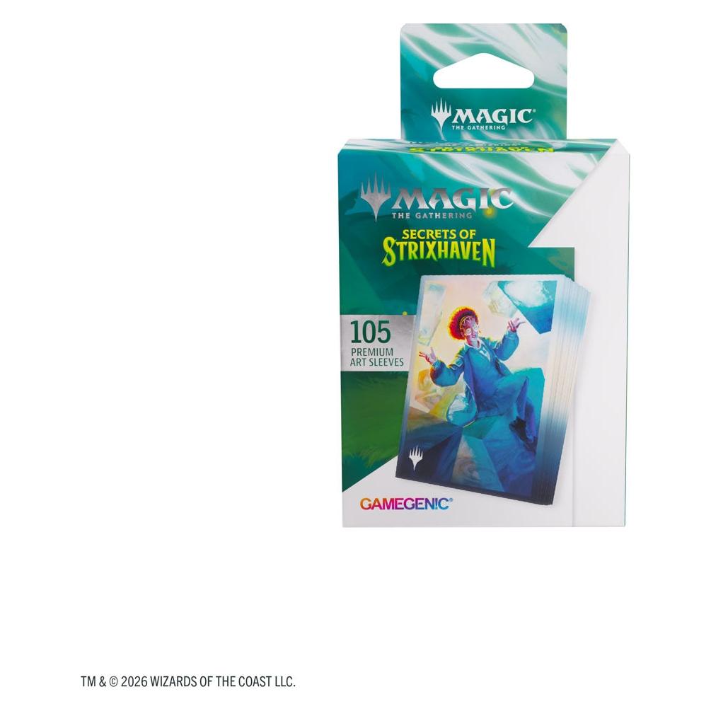 Gamegenic GGS15145 - Magic The Gathering Secrets of Strixhaven Premium Art Sleeves - Commander4 (Einz (GGS15145)