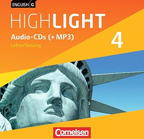 English G Highlight - Hauptschule: Band 4: 8. Schuljahr - Audio-CDs (Vollfassung): Audio-Dateien auch als MP3 - Preis vom 12.10.2026 11:37:12 h