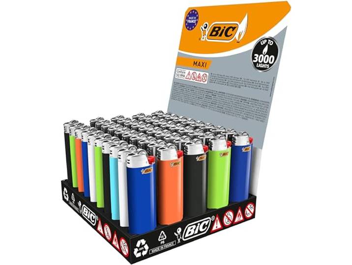BIC - 50 Maxi briquets Assortis