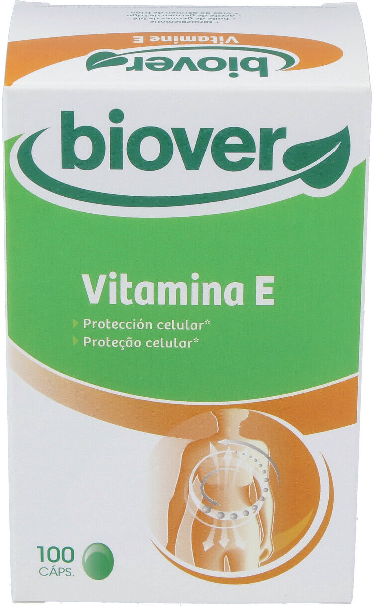 Biover vitamina e natural 45 ie 100cap.blandas