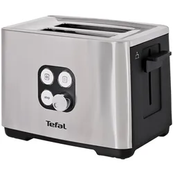 Tefal TT420D30, Toaster, Schwarz