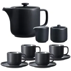 Ritzenhoff & Breker JASPER Teeservice 11-tlg. schwarz