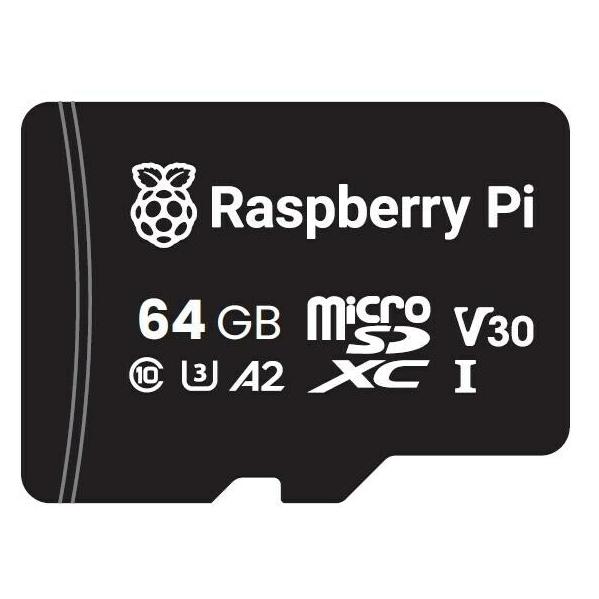 Raspberry Pi NOOBS Micro SD(HC) Card - Official Class 10 / A2 (64GB) (SDPI-64)