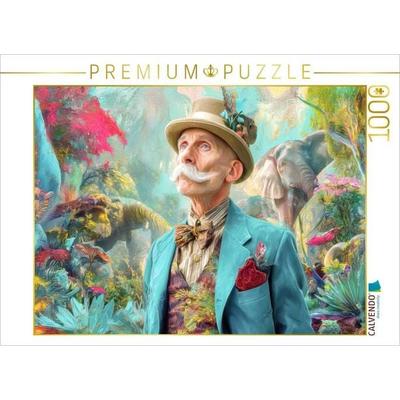 CALVENDO Puzzle Dandy und Retro Vintage | 1000 Teile Lege-Größe 64x48cm Foto-Puzzle für glückliche Stunden