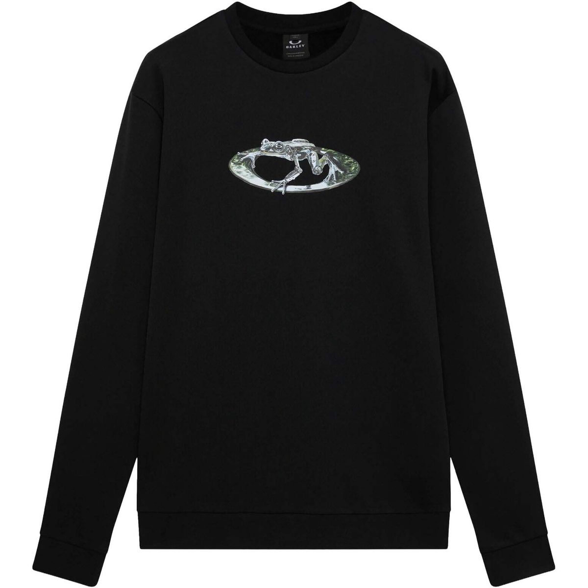 Oakley Animatronic Frog Crewneck pitch black (021) S FOA408668-021-S