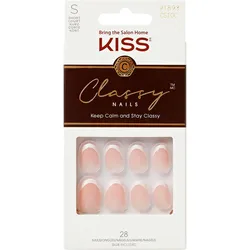 KISS Classy Nails - weiß|hautfarben