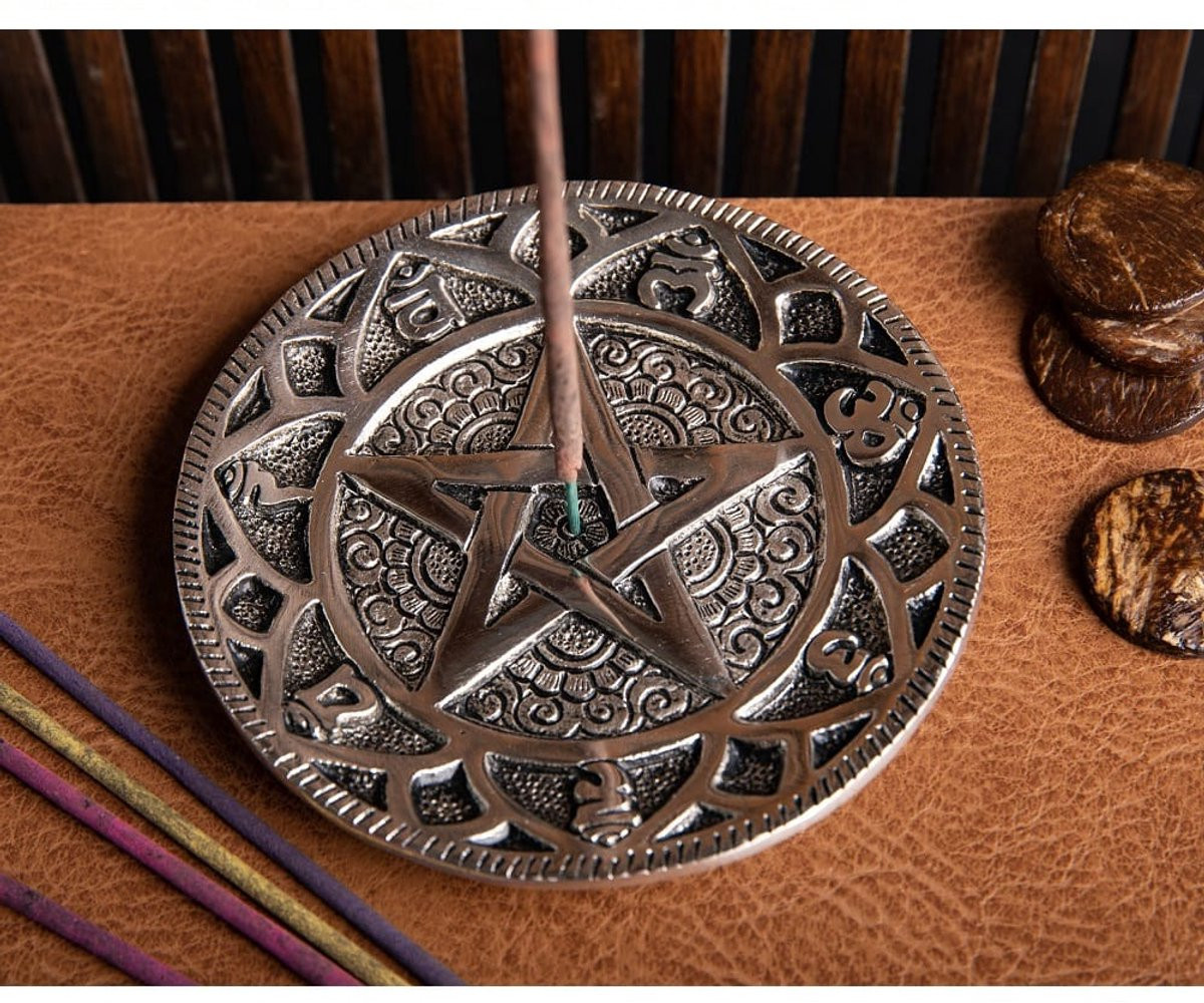 Berk Wierookhouder Pentagram voor volwassenen