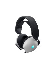 Dell Alienware Tri-Mode Wireless Gaming Headset AW725H ohrumschließend Bluetooth / 2,4 GHz Funkfrequenz kabellos kabelgebunden 3,5 mm Stecker Lunar Light (AW725H-W-DEAM)