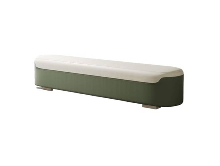 CHICKEN Tritthocker Ende der Bettbank, Moderne gepolsterte Eingangsbank, Nachttischbank aus Leder, Aufbewahrungsbank, Schlafzimmer-Fußhocker Schlafzimmerbank(A,120 * 40 * 45cm)