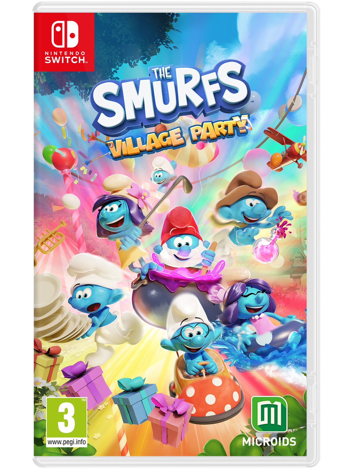 The Smurfs: Village Party - Nintendo Switch - Party - PEGI 3