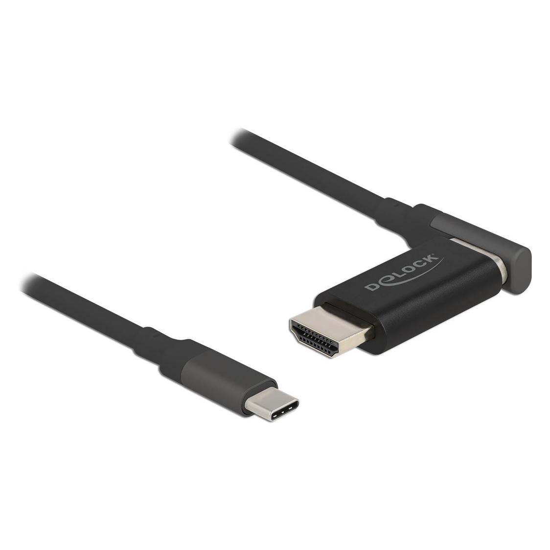 Delock USB Type-C zu HDMI Adapterkabel 4K 60 Hz magnetisch 1,20 m (66685)