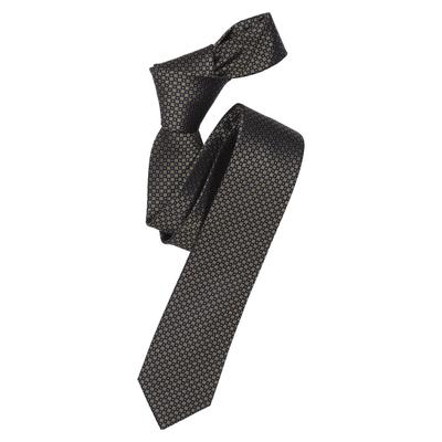 Krawatte VENTI "VENTI Krawatte gemustert", Herren, grün (dunkelgrün), 100% Seide, Krawatten
