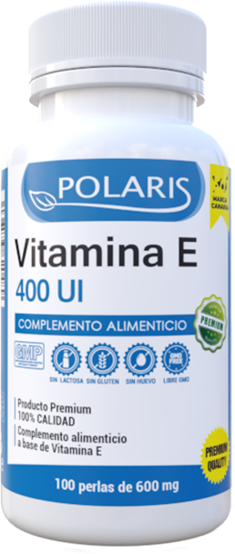 Polaris Vitamina E 400UI 100 Cápsulas