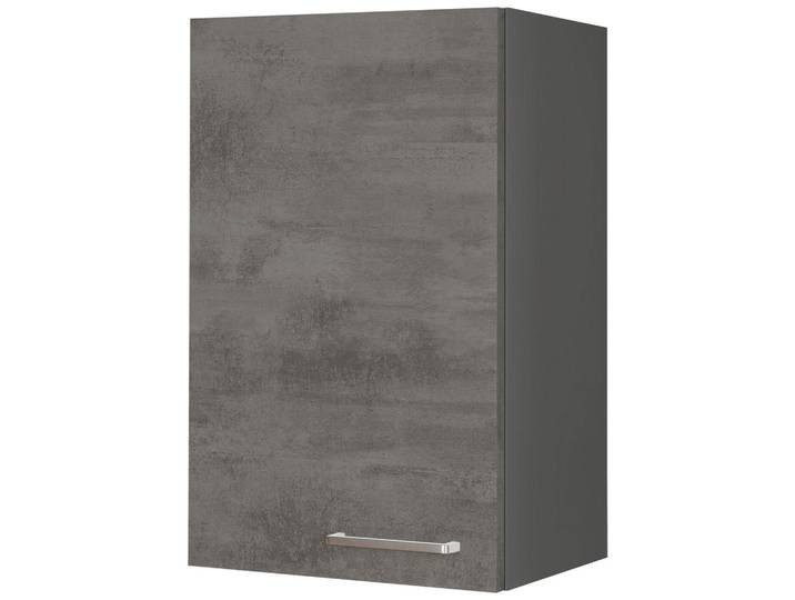 Küchenoberschrank, Grau, 45x72x35 cm, Holzwerkstoff, Hängend, Nobilia