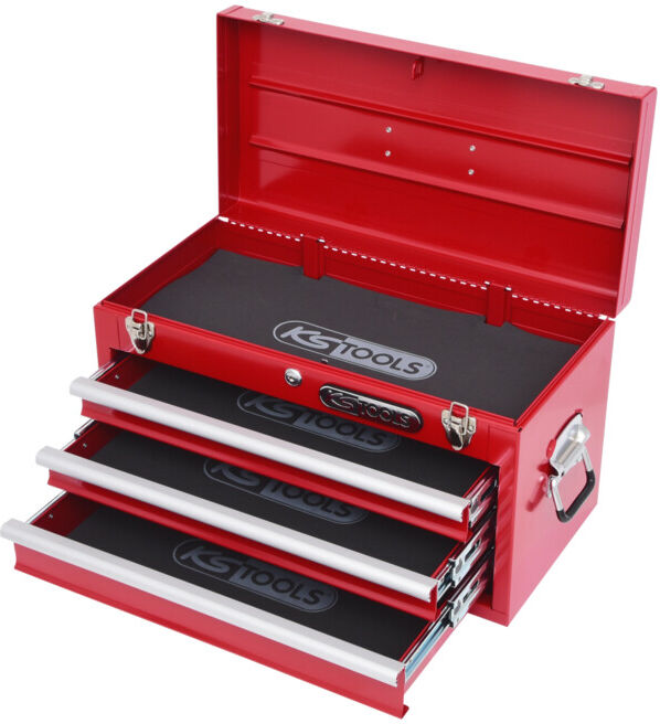 KS Tools Coffre à outils 3 tiroirs, 255x508x303mm (891.0003)
