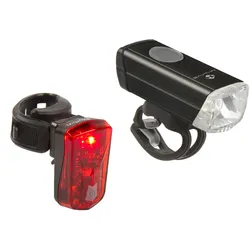 Atlas 20 USB Akku-Beleuchtungsset LED Fahrradbeleuchtung