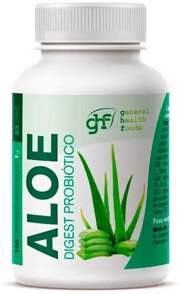 GHF Aloe Digest Probiotico 1 G 100 Comprimidos Masticables