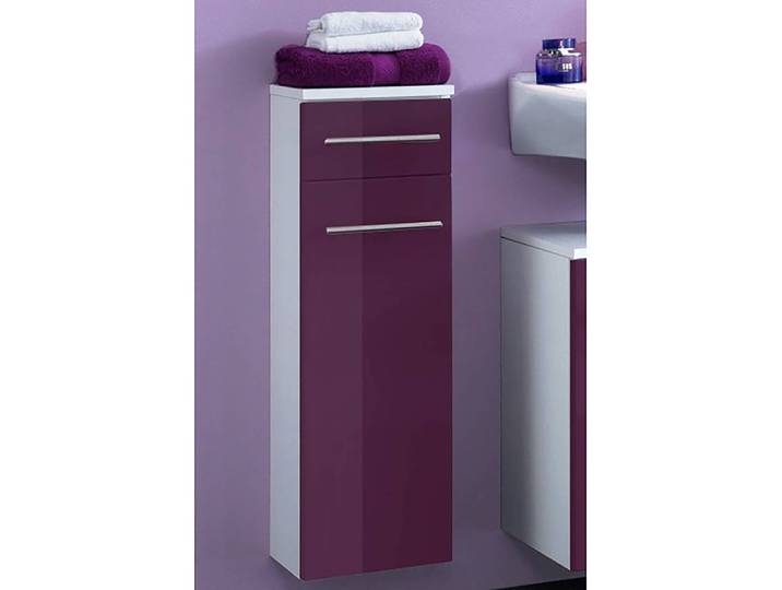 Meuble bas 25cm Mauve/Violet brillant