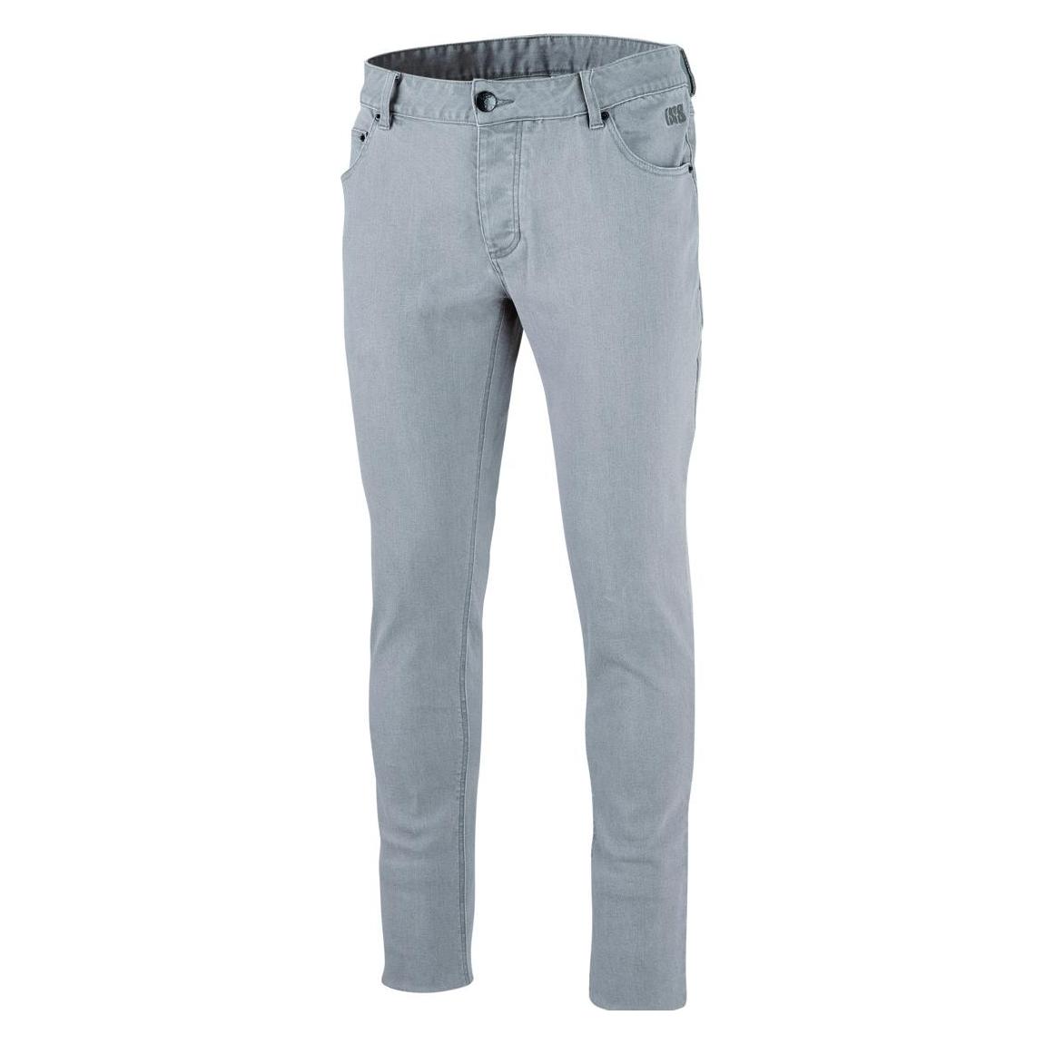 iXS Nugget Denim Pants grey 28/30 (Herren, Normalgrösse, W28/L30) (CD-18-01)
