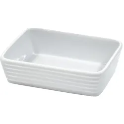 Küchenprofi Burgund – Mini porcelánový Bräter / Auflauf- Schüssel 13×8×3,5 cm