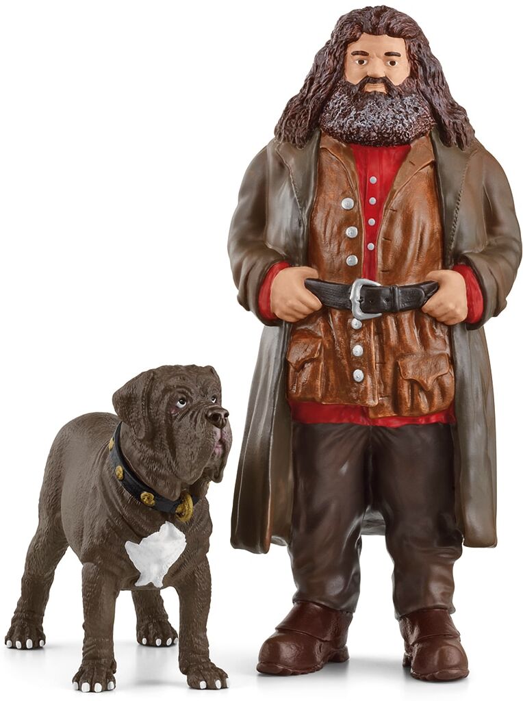 Schleich Figura Hagrid &amp; Fang Harry Potter .