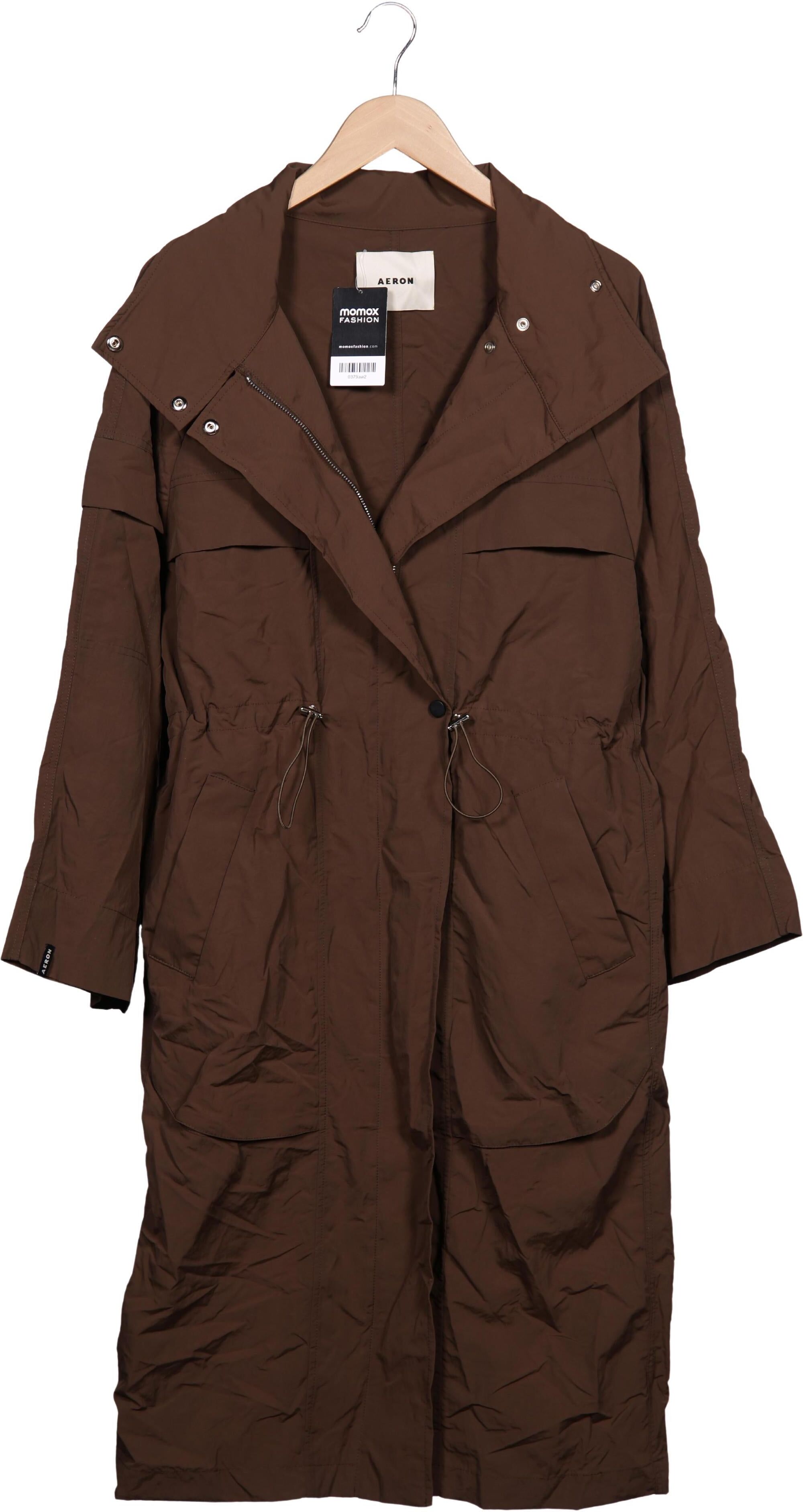 Aeron Damen Mantel, Braun, Gr. S, Synthetik - Second Hand