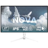 Nova 27T2K180, Gaming-Monitor 68.6 cm (27 Zoll), weiß, QHD, IPS, HDMI, DP, Lautsprecher, 180Hz Panel