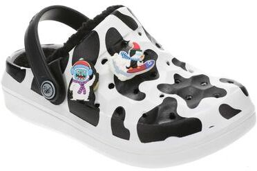 Joybees Varsity Lined Clog - 2 Youth Black Slip On Medium