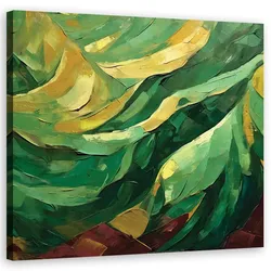 WANDBILD grün abstraktion
