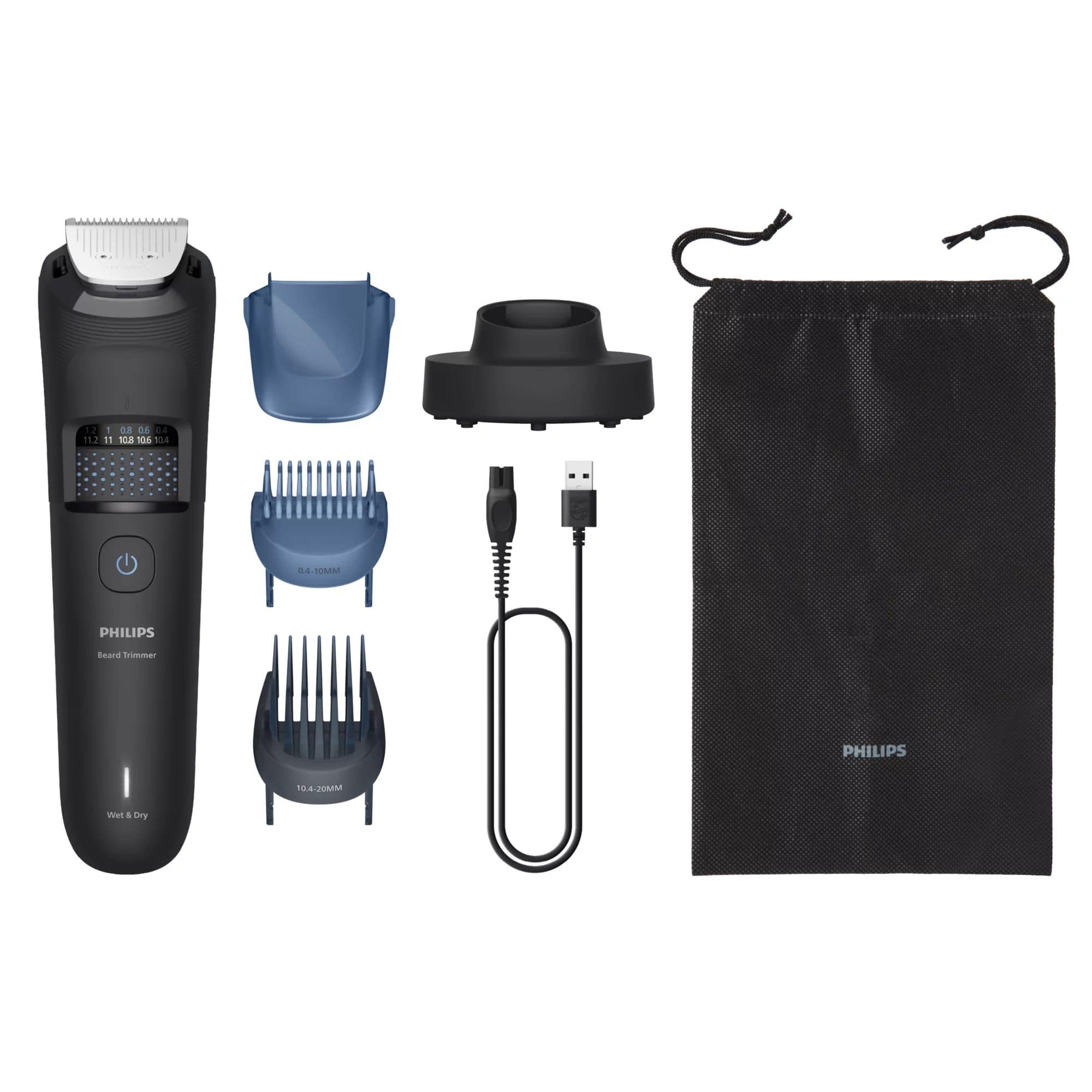 Philips Haarschneider Batterie BT5780/15 Beard Trimmer 5000 (Schwarz)