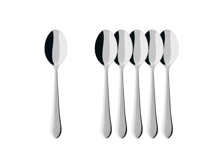 Esslöffel VILLEROY & BOCH Tafellöffel Oscar 200 mm 6er Set silber , silber, B:4,5cm L:22cm, Esslöffel, Esslöffel, Spülmaschinenfest