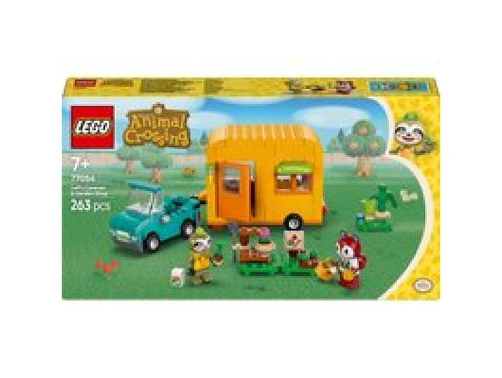 LEGO® ANIMAL CROSSING 77054 La caravane et le jardin de Racine.